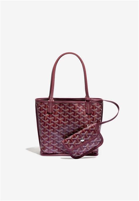 goyard mini anjou colours